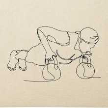 Kitebell posilňovanie jedným ťahom