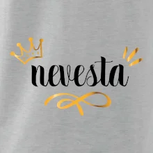 Nevesta princezná - zlatá potlač