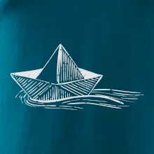 Letná romantika - papierová loďka