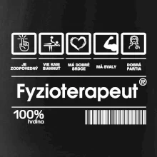 Čiarový kód fyzioterapeut