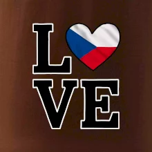 Love Česká vlajka