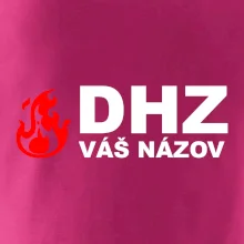 DHZ (oheň, názov sboru - vlastný nápis)