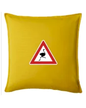 Dopravná značka - Pozor pštros