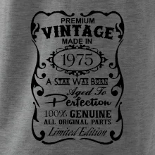 Vintage Etiketa - 1975