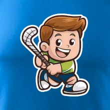 Ikona pozemný hokej chlapec