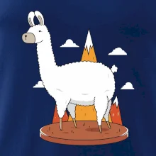 Alpaka kreslená Alpaka kreslená