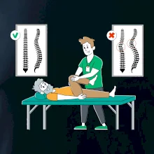 Fyziologické zakrivenie chrbtice Fyziologické zakrivenie chrbtice