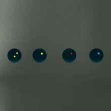 Evolution squash ball Evolution squash ball