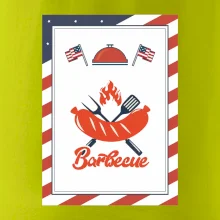 USA BBQ POSTER