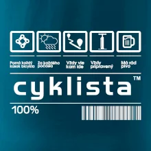 Čiarový kód - cyklista