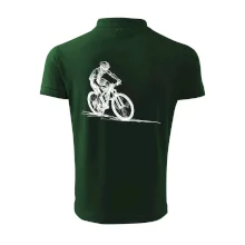 MTB kreslený cyklista MTB kreslený cyklista