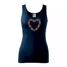 Červené tulipánové srdiečko (Pecka design)