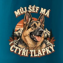 Můj šéf má čtyři tlapky - německý ovčák