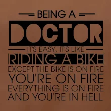 Being a doctor - bike