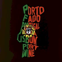 Mapy - názvy miest - Portugalsko