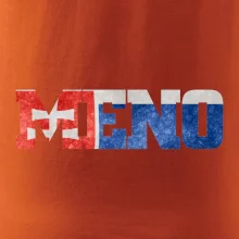 Slovenská vlajka - Váš nápis