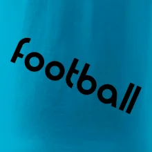 FOOTBALL nápis šikmo FOOTBALL nápis šikmo