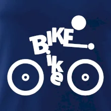 Bike nápis postava Bike nápis postava
