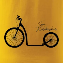 Som kolobežkár veľké a malé koleso