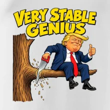Donald Trump řeže vlastní větev Very stable genius