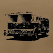 Hasičské auto americkej