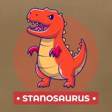 Dinosaurie mená - oranžový dinosaurus