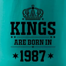 Kings are born in 1987