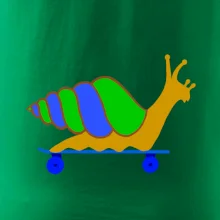 Šnek na skateboardu (Moňas)