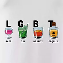 LGBT -  Likér, Gin, Brandy, Tequila