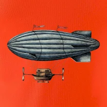 Vzducholoď farebná