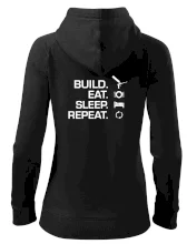 Build eat sleep repeat - montážna pena