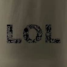 LOL nápis