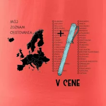 Môj cestovný zoznam - Európa