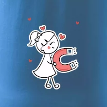 Párový motív - panáčik a magnet