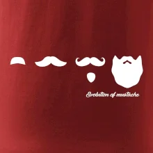 Evolution mustache