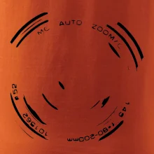 Foto objektív obrys