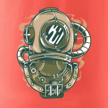 Starý potápačský skafander