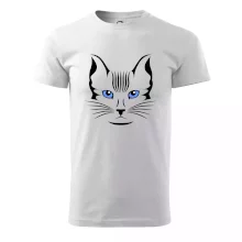 Mačka hlava skica Mačka hlava skica