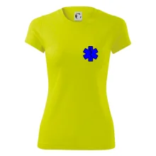 Rescue - Hviezda na prsníku + nápis na chrbte Rescue - Hviezda na prsníku + nápis na chrbte