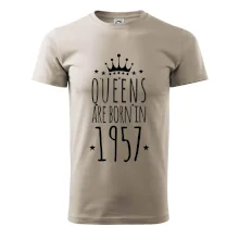 Queens are born in 1957 Queens are born in 1957