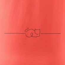 Mačka linka kreslená