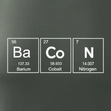 Bacon - periodická tabuľka Bacon - periodická tabuľka