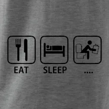 Eat sleep záchod Eat sleep záchod