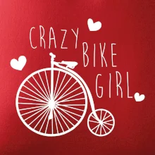 Crazy bike girl
