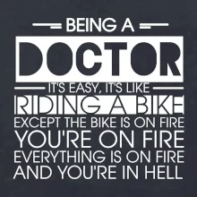 Being a doctor - bike