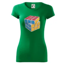 Rubikova kocka kreslená