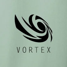 Vortex logo jednofarebné Vortex logo jednofarebné