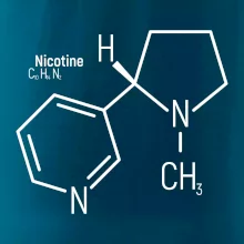 Molekulárna štruktúra Nikotín Molekulárna štruktúra Nikotín