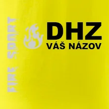 DHZ REFLEXNÉ (oheň, firesport, názov zboru - vlastný nápis)