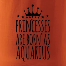 Princesses are born as Aquarius - Vodnár